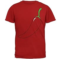 Halloween Chili Pepper Costume of Cinco de Mayo Mens Soft T Shirt