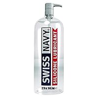 Swiss Navy Premium Silicone-Based Personal Lubricant & Lubricant Gel for Couples, 32 oz.