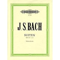 Bach: 6 Cello Suites, BWV 1007-1012 Bach: 6 Cello Suites, BWV 1007-1012 Sheet music Hardcover Paperback