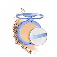 Oil Control Face Pressed Powder, Matte Smooth Setting Powder Makeup, Waterproof Long Lasting Finishing Powder, Flawless Lightweight Face Cosmetics