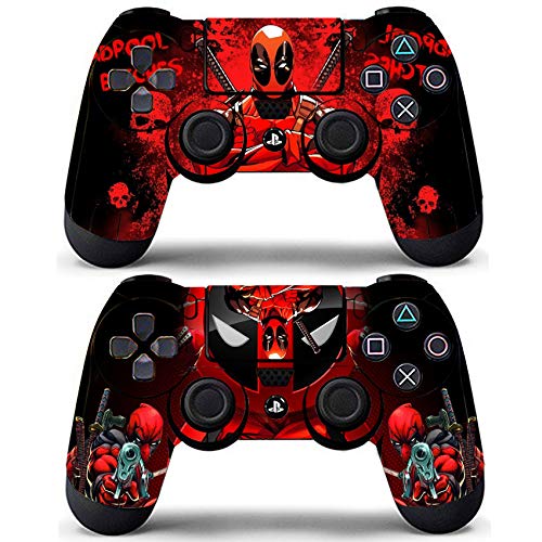 Vanknight Playstation 4 PS4 Controllers Skin Vinyl Decals Skins Stickers 2 Pack