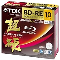 TDK Blu-ray Disc 10 Pack - 50GB 2X BD-RE DL [Japanese Import]
