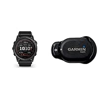 Garmin tactix 7, Pro Ballistics Edition, Ruggedly Built Tactical GPS Watch with Solar Charging Capabilities, Applied Ballistics and Nylon Band,Black Temperature Sensor for the Fenix Outdoor Watch