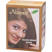 Henna Based Hair Color and Herbal Powder | Shipping in USA | Ships from California (1 (6 Pouch x 10g), GOLDEN BROWN HENNA)