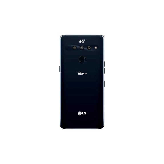 LG V50 ThinQ 5G 128GB LM-V450 5G Smartphone (Black, Verizon Locked)  (Renewed)