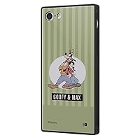 Ingrem iPhone SE (3rd Generation)/iPhone SE (2nd Generation)/8/7 Case Shockproof Cover KAKU Disney Disney Goofy & Max_80's