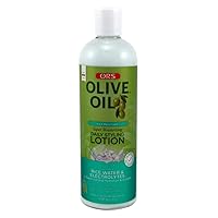 Ors Olive Oil Daily Styling Lotion Super Moisturizing 16 Ounce (473ml) (Pack of 3)