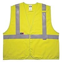 GloWear 8261FRHL Reflective Safety Vest, FR Flame Resistant, NFPA 2112, NFPA 70E