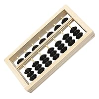 ERINGOGO 1pc Small Abacus Desktop Decoration Mini Wooden Abacus Home Ornament Calculating Tool Decoration Wood Abacus Ornament Mini Abacus Decoration Mini Calculating Tool Abacus Photo Prop