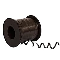 Unique 500 Yards Elegant Black Curling Ribbon - 1 Roll Of Premium Plastic & Durable - Perfect For Every Occasion