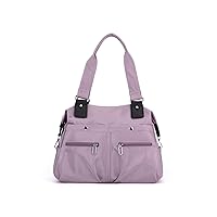 Ladies Bag Handbag Shoulder Casual Fashion Trend Bag Shopping Simple Mommy Tote Bag Large Capacity Messenger Bag (Color : H)