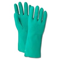 MAGID EW29 ComfortFlex Embossed Finish Nitrile Gloves, 9