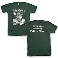 Dropkick Murphys Men's Skelly Piper T-Shirt Hunter Green | Officially Licensed Merchandise