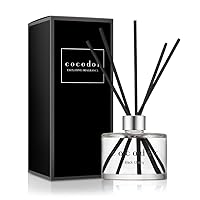 COCODOR Signature Reed Diffuser/Black Cherry / 6.7oz(200ml) / 1 Pack/Reed Diffuser, Reed Diffuser Set, Oil Diffuser & Reed Diffuser Sticks, Home Decor & Office Decor, Fragrance and Gifts