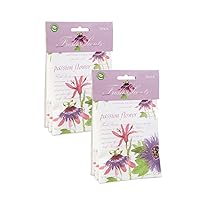 Fresh Scents Scented Sachet Packet | Passion Flower | Air Freshener Bags for Drawers, Closets, Cars | 6 Pack | Long Lasting Home Fragrance