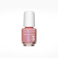 Dazzle Dry Nail Mini Lacquer (Step 3) - Milky Way - An iridescent seashell pink. (0.17 fl oz/ 5 Manicures)