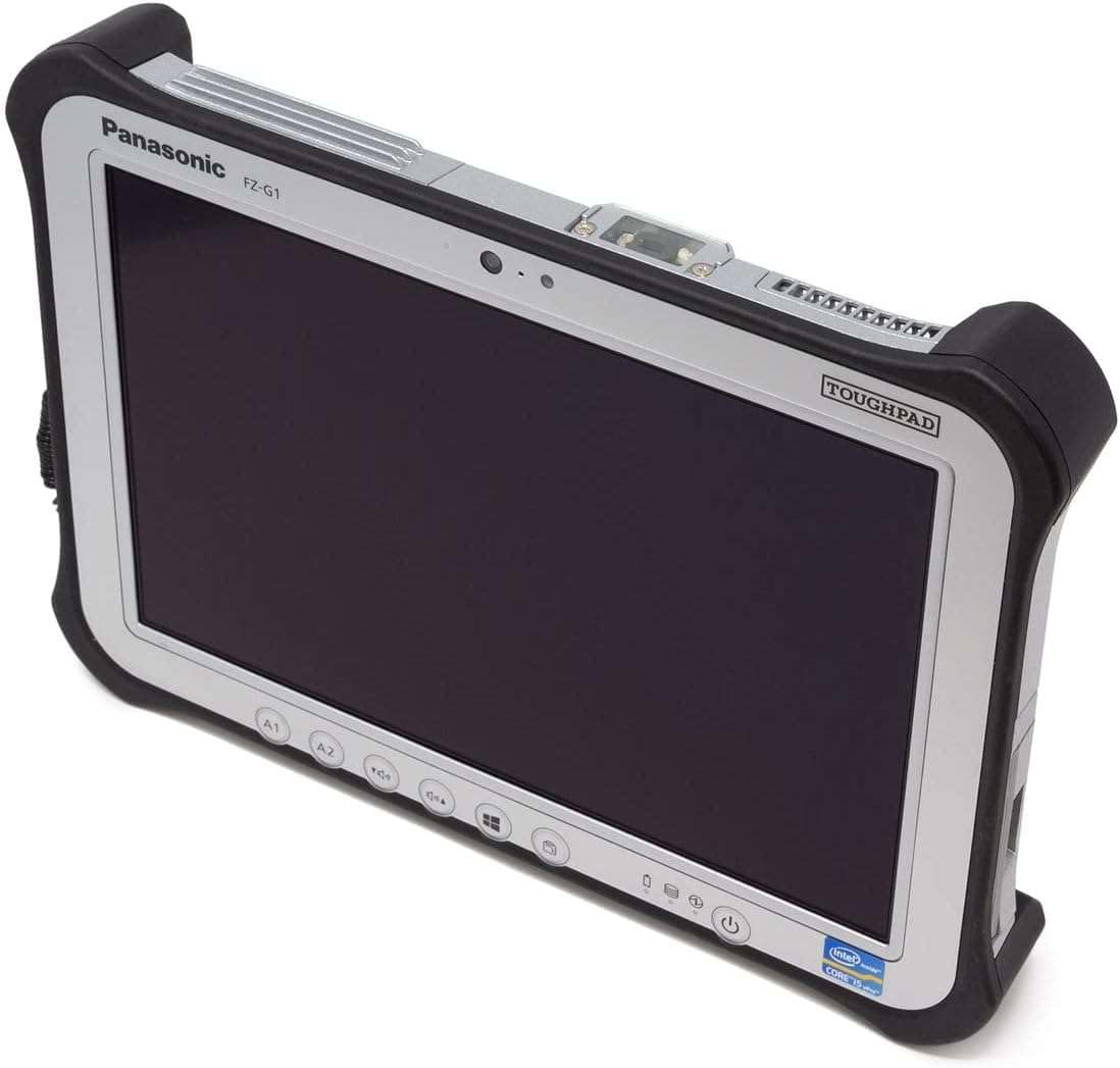 Panasonic Toughpad FZ-G1 MK5, Core i5-7300U at 2.6 GHz, 10.1 inch Multi Touch Digitizer, 8GB RAM, 256GB SSD, 2D Barcode Reader, Windows 10 Pro