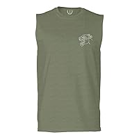Small Puma Cool Graphic Tattoo Till Death Summer Society Obei Men's Muscle Tank Sleeveles t Shirt