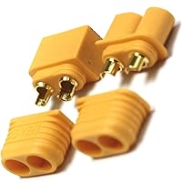 1 Pair Male and Female XT60 Upgrade Bullet Connector Plug for RC Lipo Battery