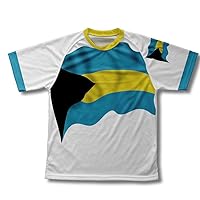Bahamas Flag Technical T-Shirt for Men and Women