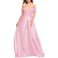 A-Line Elegant Prom Dress Sweetheart Floor Length Sleeveless Satin Evening Dress Wedding Guest Dress 2024