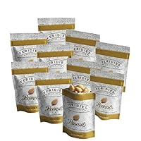FERIDIES Super Extra Large Salted Virginia Peanuts 3oz Bag (Pack of 10)
