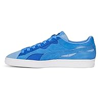 Puma Mens Suede Camowave Earth Lace Up Sneakers Shoes Casual - Blue