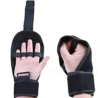 Finger Splint Brace for Rehabilitation and Training - Anti-Spasticity Auxiliary Gloves for Stroke Hemiplegia Patients and Athletes - Universal Finger Support