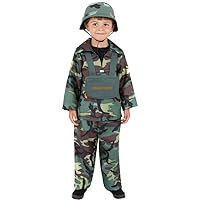 Army Boy Costume Small (Age 4-6)