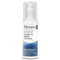 Mederma AG Moisturizing Hand & Body Lotion – with glycolic acid to maintain moisture and gently remove dry, sun-damaged skin cells - dermatologist recommended brand - fragrance-free - 6 ounce
