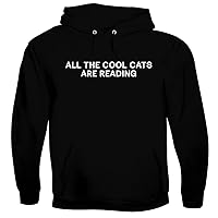 All The Cool Cats Are Reading - Men's Soft & Comfortable Pullover Hoodie