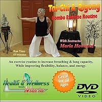 KHE Tai-Chi & Qigong Combo DVD, Increase Breathing, Stamina, & Flexibility, Great for Seniors