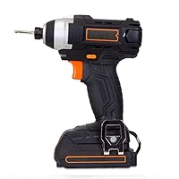 Lithium- Cordless 1/4-Inch Impact Driver w/Battery, Bits, Charger and Carrying Bag