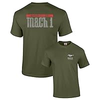 Ford Tee Shirt Mustang 50 Years Mach 1 Military