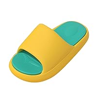 Funky Monkey Slides for Women Novelty Open Toe Slippers Summer Home Bathroom Platform Slippers Womens Size 8