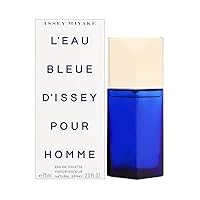 L'eau Bleue d’Issey Pour Homme by Issey Miyake 2.5 oz Eau de Toilette Spray