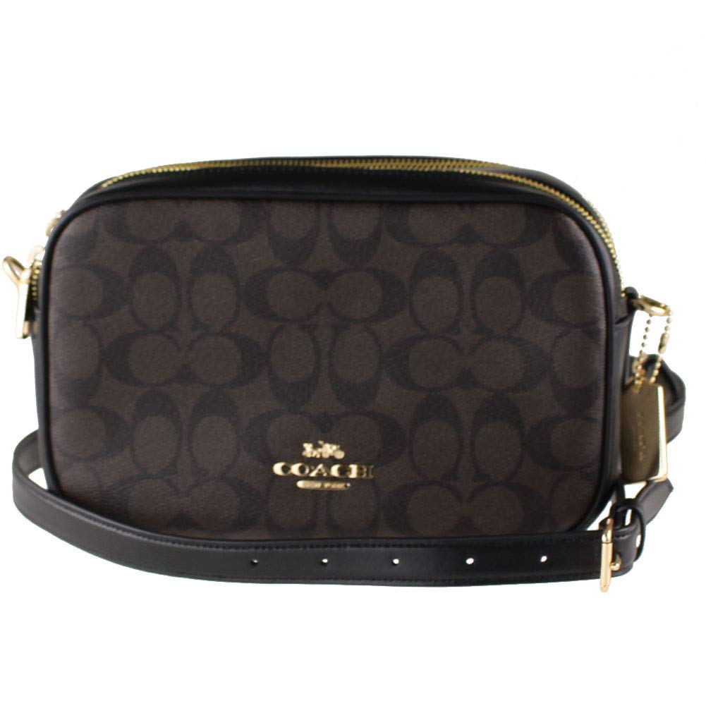 COACH Metallic Pebbled Leather Jes Crossbody