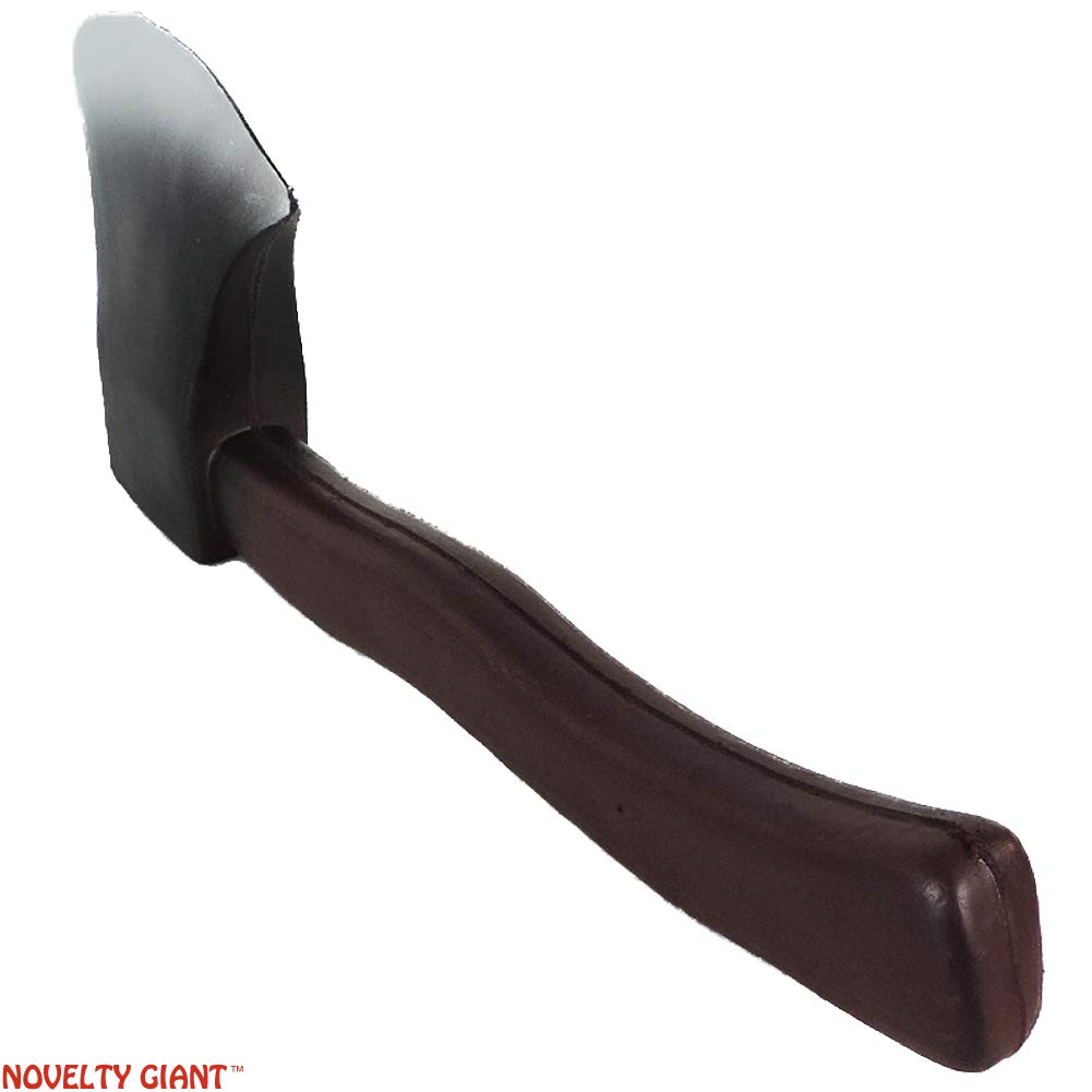 Viking Barbarian Hand Axe Theater Prop Brown