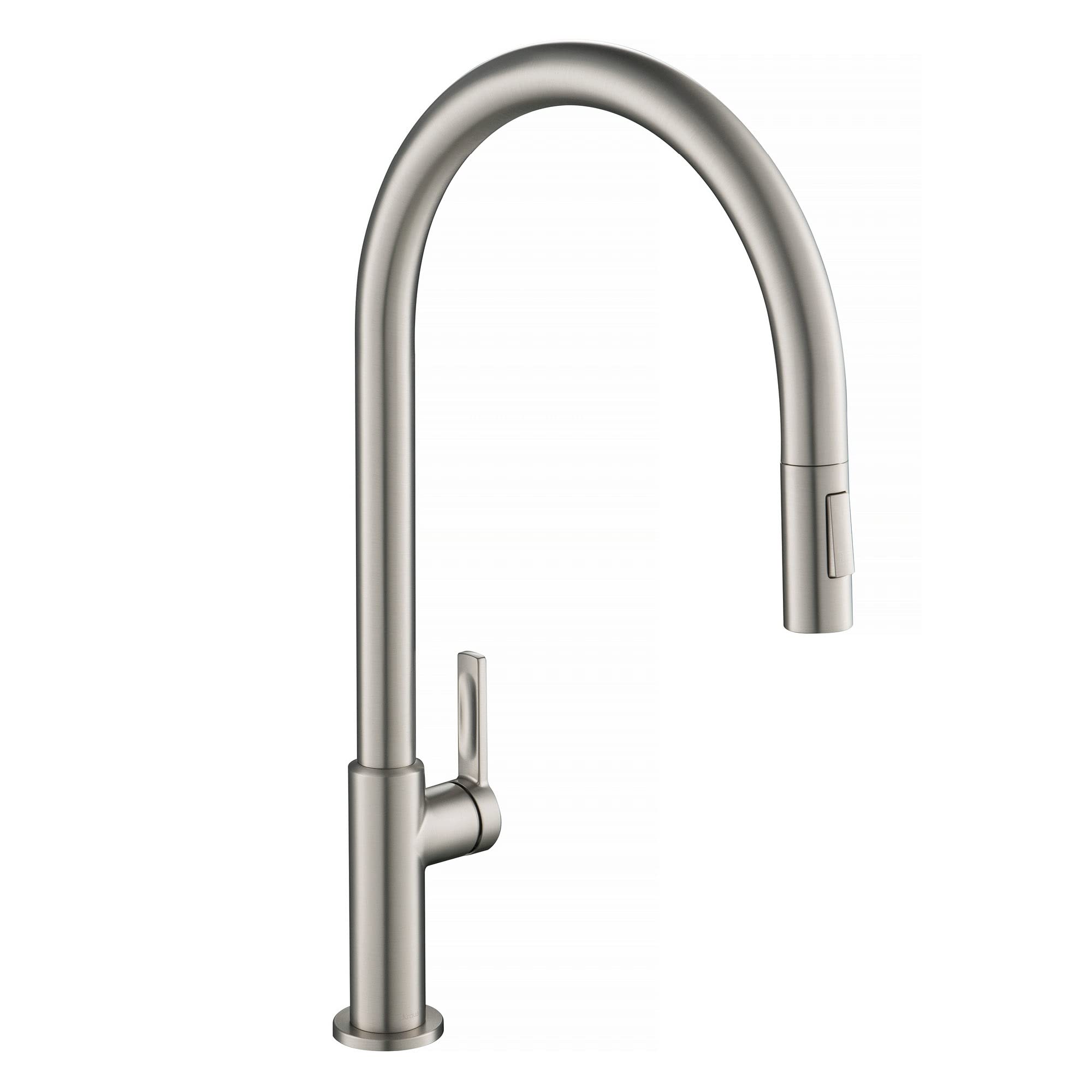 Kraus KPF-2821SFS Oletto High-Arc Single Handle Pull-Down Kitchen Faucet, 21 Inch, Spot Free Stainless Steel