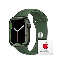 Apple Watch Series 7 [GPS 45mm] Smart Watch w/Green Aluminum Case with Clover Sport Band. Fitness Tracker, Blood Oxygen & ECG Apps, Always-On Retina Display, Water Resistant AppleCare