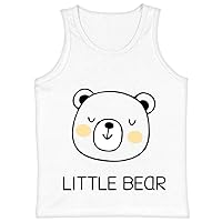 Minimalist Little Bear Kids' Jersey Tank - Bear Print Gift - Baby Clothing