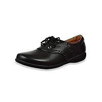 Girls' Lace-Up School Shoes (Sizes 5-10)