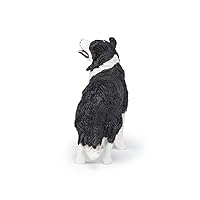 Papo - Hand-Painted - Figurine - Dogs ans Cats - Border Collie Figure-54008 - Collectible - for Children - Suitable for Boys and Girls - from 3 Years Old