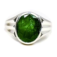 Choose Your Gemstone Astrology and Astronomy Rings sterling silver Oval Shape 7 Carat Stone Chakra Healing Rings Matching Jewelry Wedding Jewelry Easy to Wear Gifts US Size 4 to 12