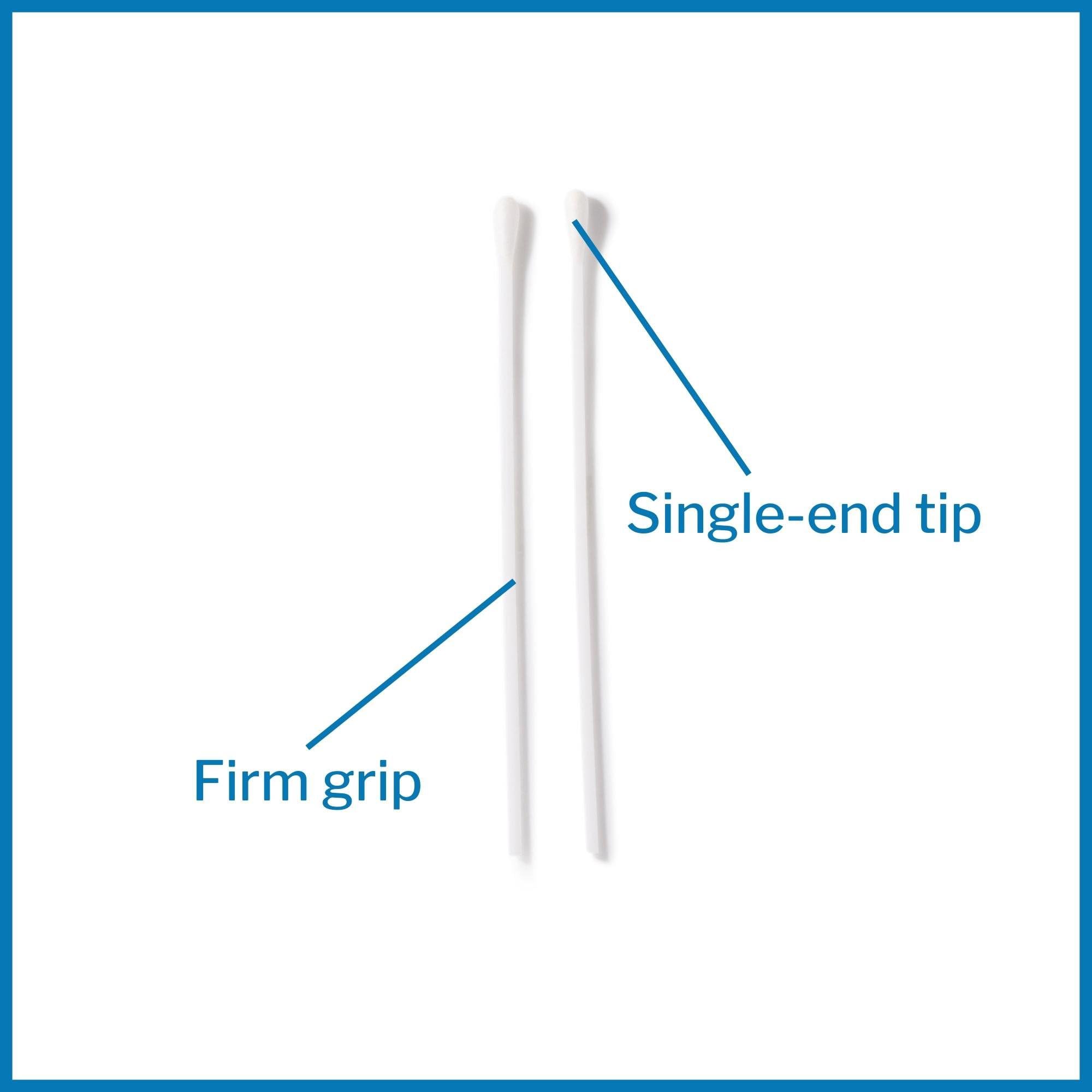 McKesson Cotton Tipped Swabs, Sterile, Individually Wrapped 2-Packs, Plastic Handle Applicator Swabsticks, 6 in, 2 Count, 100 Packs, 200 Total