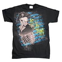 As I Lay Dying - Mens Dead Pirate T-Shirt Small Black