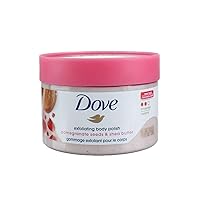 Dove Exfoliating Body Polish Body Scrub, Pomegranate and Shea, 10.5 Ounce