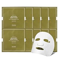 Mugwort Sheet Mask, 91.45% pure Mugwort extract, Calming, 10 masks