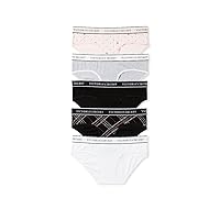 Victoria's Secret Cotton Panty Pack, VS Branded Waistband, Hiphugger Underwear for Women, 5 Pack, Multi (M)