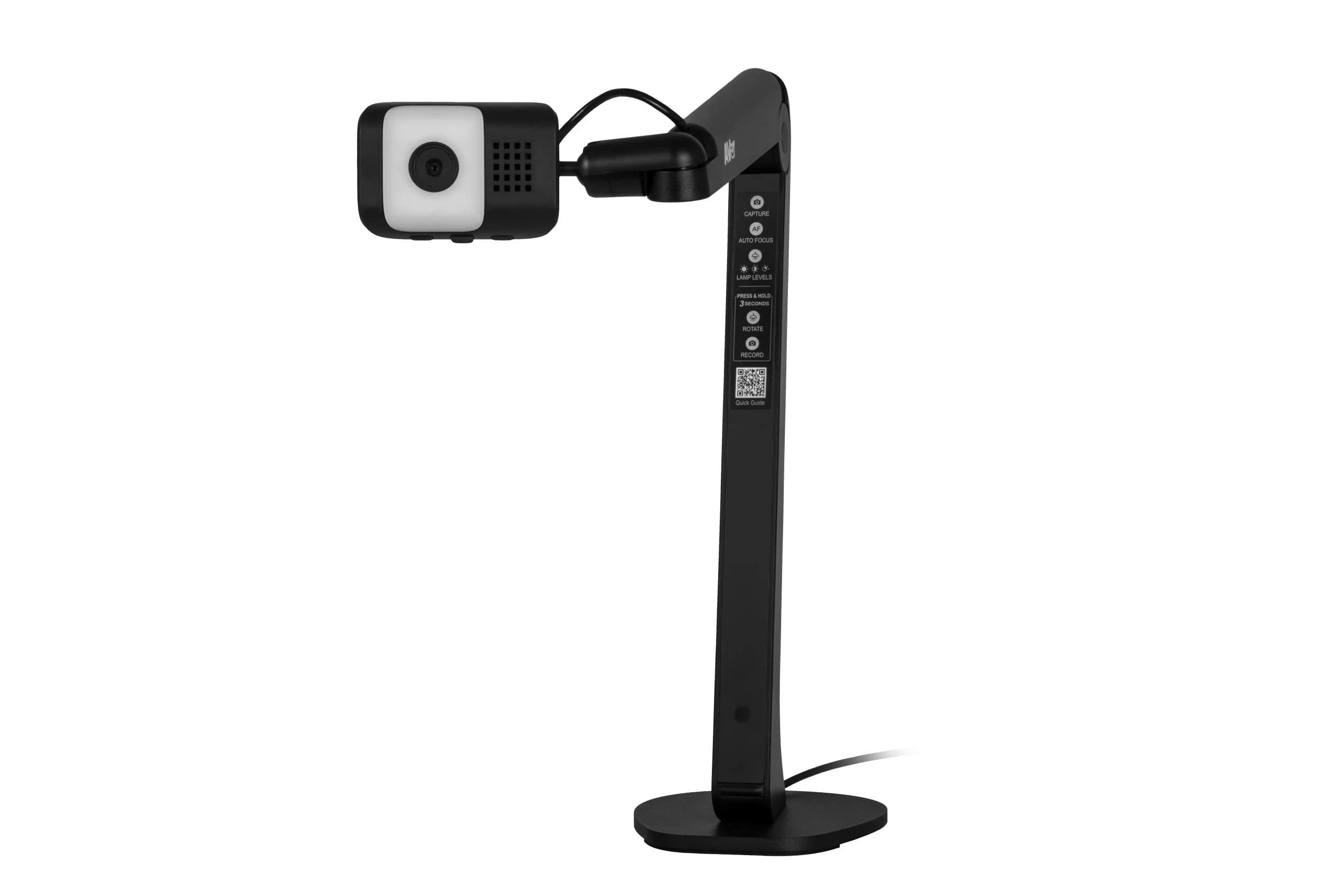 AVer M5 Document Camera - USB Webcam for Remote Video Conferencing - HD for PC, Mac, Chromebook, Zoom, and More - Perfect for Distance Learning, Classroom Teaching, Recording, Working, & More